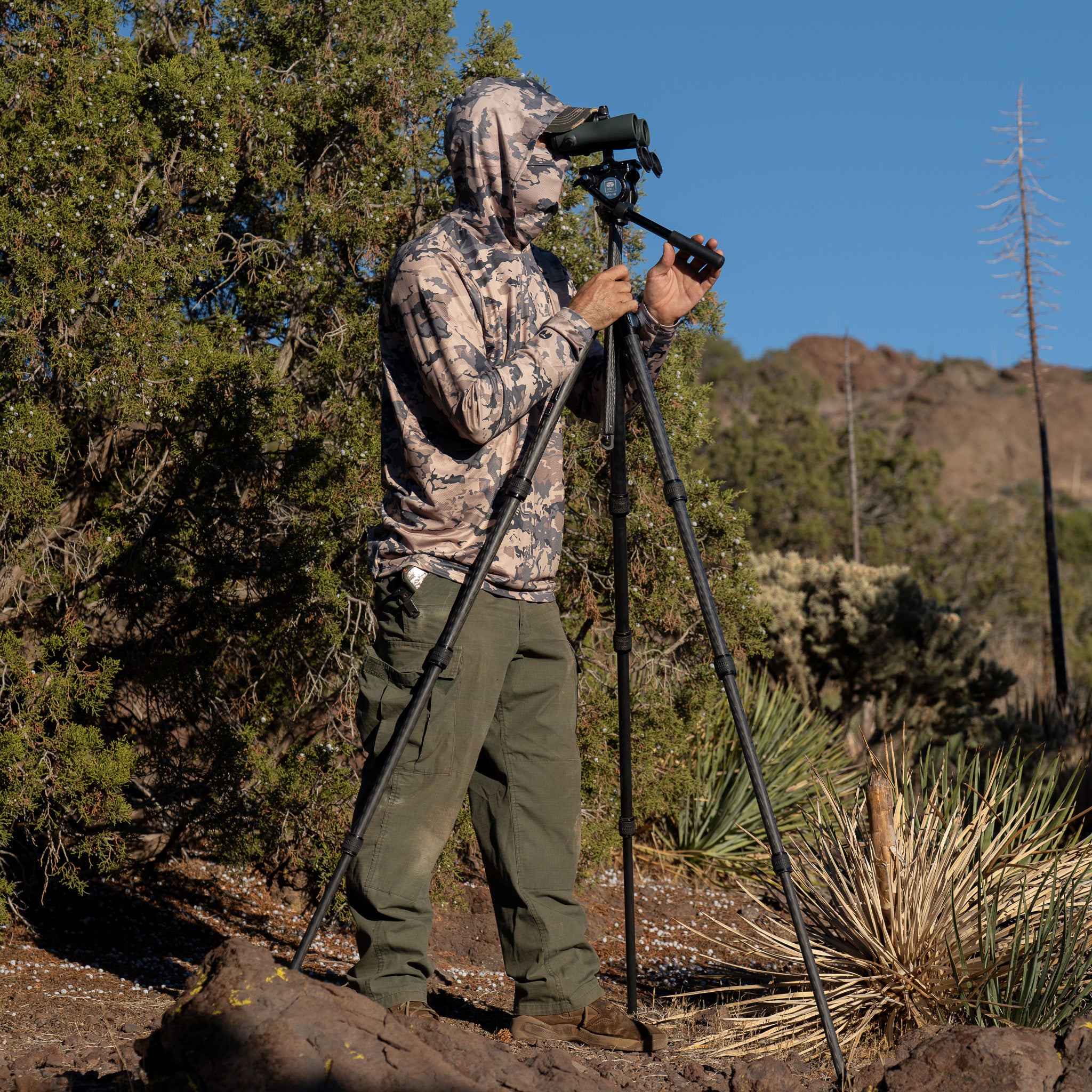 Kofatech Hoodie Warm Weather Jersey Mojave Desert Camo