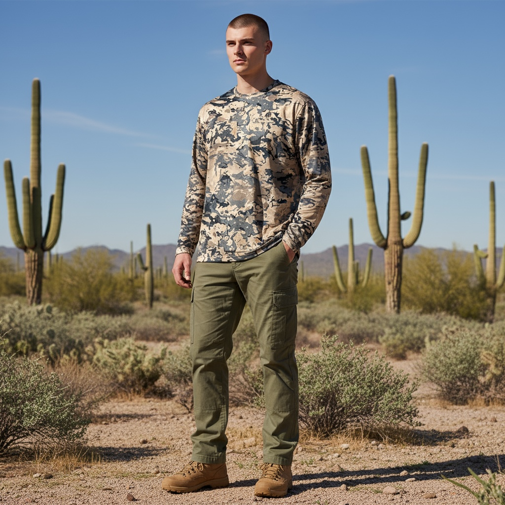Kofatech Warm Weather Jersey Mojave Desert Camo